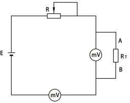 銅電阻檢查校驗的接線
