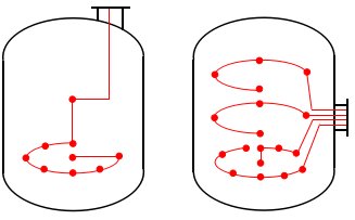 多點鎧裝熱電偶安裝示意