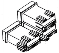 單點閃光報警儀密集安式裝示意圖