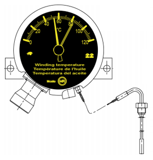 MT-ST160W/RM指針溫度計-MESSKO品牌
