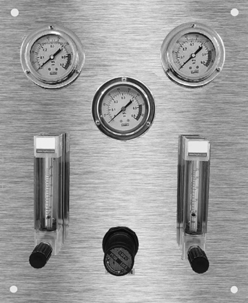 雙路吹掃裝置(配玻璃管浮子流量計(jì))