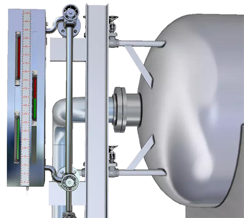 LGG-BE型雙色高壓玻璃板液位計